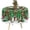 Buffalo Plaid Snowflake-green, variant on Christmas Tablecloth 60×104 Inch, Silver Snowflake Christmas Table Cloth for Winter, Elk Christmas Tablecloths, Waterproof Xmas Table Cover for Table, Kitchen, Dining, Holiday, Rectangle