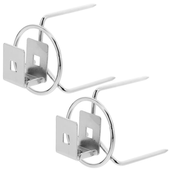 2 tenedores de acero inoxidable para asar carne, tenedores para parrilla de barbacoa, varillas para asar, tenedores resistentes para asar pollo al aire libre, accesorios de cocina
