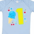 thumbnail image 4 of Inktastic Ice Cream First Birthday in Blue Boys or Girls Baby Bodysuit, 4 of 5