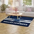 thumbnail image 3 of Football Cowboys Carpet Style Living Room Bedroom Soft Comfy Rug Modern 3d Entry Mats Household, 3 of 6