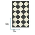 thumbnail image 2 of Livabliss x Vivir Antho Modern Geometric Area Rug, 5' x 7'6", Black, 2 of 5