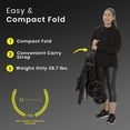 thumbnail image 2 of Jeep Destination Ultralight Side x Side Double Stroller, Midnight, 2 of 5