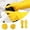 A, variant on Gloves Gloves Yellow Dishwashing Gloves Natural Rubber Latex Dishwasher Hand for Kitchen Cleaning