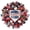 Red Blue 1, variant on Youweixiong 4th of July Decoration Patriotic Wreath for Front Door USA Flag Red White and Blue Grapevine Wreaths