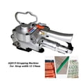 thumbnail image 2 of AQD19 Portable Strapping Machine Hand Plastic Strapping Tool Tension Handheld Pneumatic Baler Banding Wrapping Packing Machine ,Easy to Use, 2 of 6