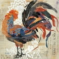 thumbnail image 3 of Evelia Designs 20x20 Black Modern Framed Museum Art Print Titled - Rooster Flair V, 3 of 5