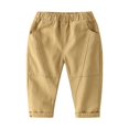 thumbnail image 3 of YOUYEDIAN Boys Casual Pants Toddlers Comfortable Stylish Pants Kids Spring Fall Trousers, 3 of 5