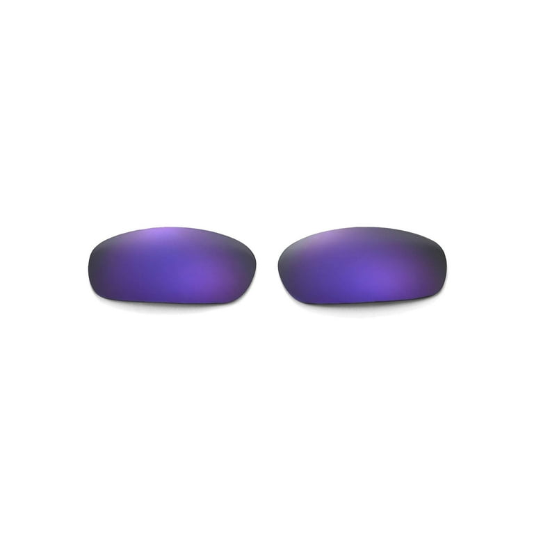 Walleva Purple Polarized Replacement Lenses For Oakley Square Wire