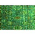 thumbnail image 1 of Ahgly Company Indoor Rectangle Oriental Green Industrial Area Rugs, 7' x 10', 1 of 4