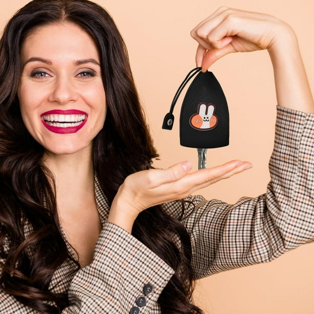 Fiudx Estuche de Cuero para Llaves, Organizador Compacto, Elegante Cartera para Llaves, Protección para Llaves de Coche, Regalo Unisex, Solución Práctica para El Día a Día.
