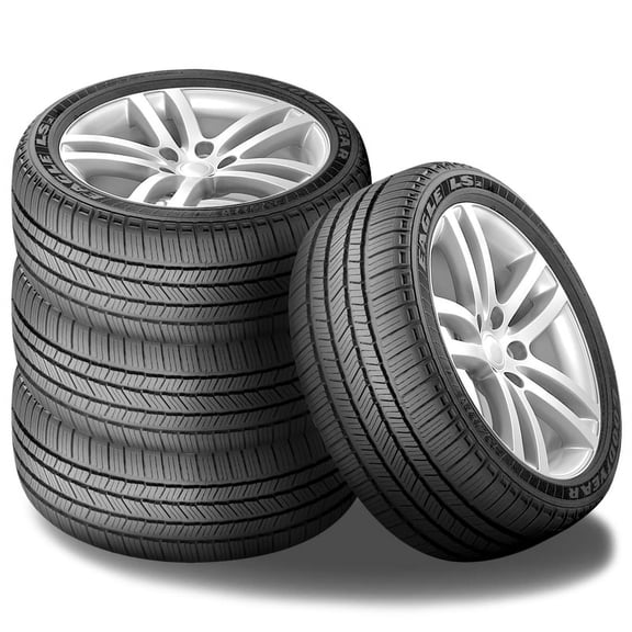 Set of 4 New Goodyear Eagle LS-2 LS2 225/55R17 97H All Season High Performance Tires 706447163 / 225/55/17 / 2255517 Fits: 2016-19 Chevrolet Malibu Hybrid, 2015 Chevrolet Malibu LT