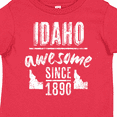 thumbnail image 4 of Inktastic Idaho Awesome Since 1890 Boys or Girls Toddler T-Shirt, 4 of 5