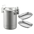 thumbnail image 4 of Elodie Camping Cooking Pot Cookware Cooking Utensils Portable Sturdy Soup Pot Stainless Type A, 4 of 8