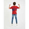 thumbnail image 6 of Spider-Man Boys' Embroidered Tee with Short Sleeves, Sizes 4-18, 6 of 9