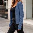thumbnail image 3 of Diufon Lightweight Cardigans for Women Long Sleeve Fall Thin Button Front Cardigans Ladies Dressy Casual Blouses, 3 of 10