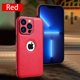 thumbnail image 3 of Luxury Leather Case for Apple iPhone 15 Pro MAX 14 13 12 11 XS XR 7 8 Plus Original Logo Hole Silicone Lens Protection Cover, 3 of 5
