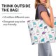 thumbnail image 2 of Fotbe cute winter Gnome Bolsa Tote Estética de Lona con Estampado para Mujer - Bolsa Reutilizable de Hombro Casual para Vacaciones, Compras, Trabajo y Gimnasio, 2 of 8