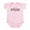 Petal Pink, variant on CafePress - Made In Wyoming Infant Bodysuit - Baby Light Bodysuit, Size Newborn - 24 Months