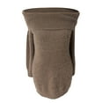 thumbnail image 6 of Ediodpoh Women off Shoulder Bodycon Sweater Dress Long Sleeve Knit Winter Holiday Party Dress Sweater Dress for Women Coffee XL, 6 of 6