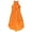 orange, variant on Tags Weekly Womens Padded High Waist Dress, Orange, 2