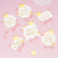 thumbnail image 2 of Cake Topper Mother's Day Flag Happy Birthday Crown Bow Flower For Mom Cupcake Toppers Baking Beauty Baby Shower Cake Decor DIYChina Gao Jinjia LED, 2 of 2