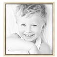 thumbnail image 2 of ArtToFrames 31" x 33" Silver with Black Lip Picture Frame, 31x33 inch Multi Wood Poster Frame (WOM-5193),  Pack, 2 of 7