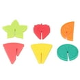 thumbnail image 2 of Wine Cup Marker, Reusable Silicone Drink Glass Labels Fruit Pattern 6pcs   For Bars For Celebration, 2 of 8