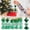 Green, variant on Vivcore Christmas Ornaments 6Pcs Black Christmas Tree Ornaments with Snowflake Sparkling Hanging Decor for Holiday Party Home Decor