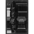 thumbnail image 2 of Vision Studio 13x18 Gold Ornate Wood Framed with Double Matting Museum Art Print Titled - Graphic Architecture II, 2 of 4