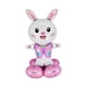 thumbnail image 5 of Lindo conejito inflable de Pascua para niños, globos de película de aluminio para reuniones familiares. rosa, 5 of 9