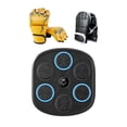 thumbnail image 2 of Máquina de boxeo para adultos con guantes, almohadilla de perforación, objetivo de pared de boxeo electrónico Amarillo, 2 of 8