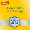 thumbnail image 3 of Glad ForceFlex MaxStrength Tall Kitchen Odor Shield Drawstring Trash Bags (Pack of 8), 3 of 6