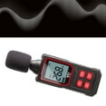Decibel Meter High Accuracy Quick Response Noise Tester LCD Backlit Display Sound Level Meter