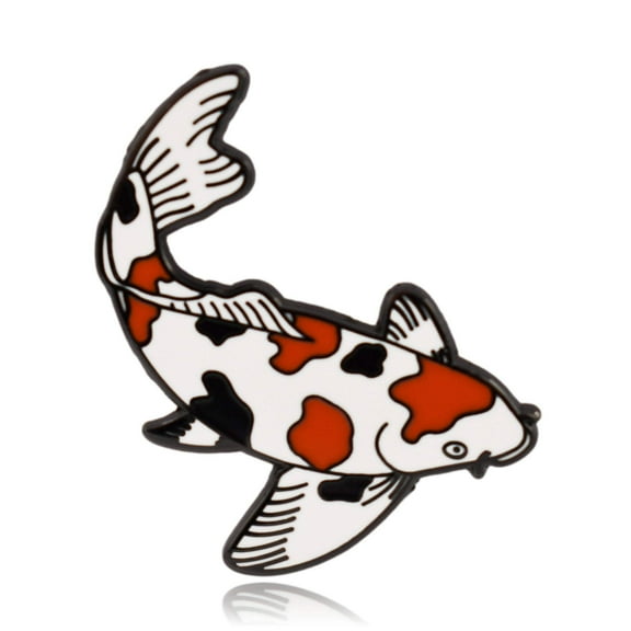 Koi Fish Hard Enamel Pin | Clayton Jewelry Labs