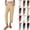 08# Khaki, variant on Women's Cotton Linen Capri Pants Summer Lightweight Elastic Waist Work Pant Ankle Cropped Trousers with Pockets 2026 Army Green XXL