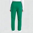 thumbnail image 5 of Fabrcox Scrub Pants for Women - Straight-Leg Cargo Pants with 3 Pockets, Elastic Band Scrub Pants ,Green XXL, 5 of 5