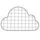 thumbnail image 1 of TieyiMarco de celosía para decoración de pared diseño de habitación de Ehuebsd corazón de niña elegante y hermoso marco de exhibición forma de nube rejilla de pared de fotos, 1 of 8
