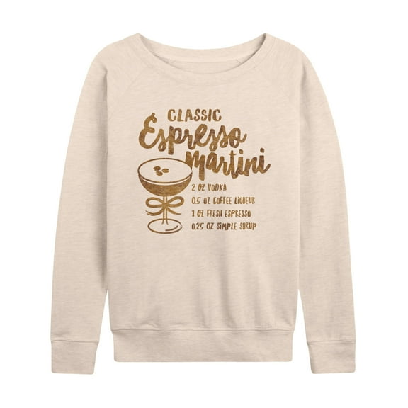 Instant Message - Espresso Martini - Women's French Terry Long Sleeve Shirt
