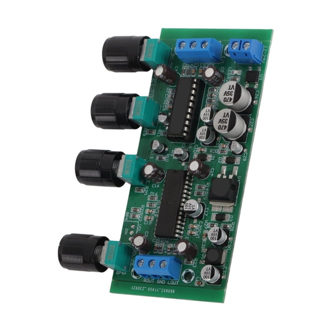 Riousery Tarjeta de Control de Volumen y Tono para Preamplificador BBE2150 UPC1892T 15.00 cm / 5.91 pulgadas