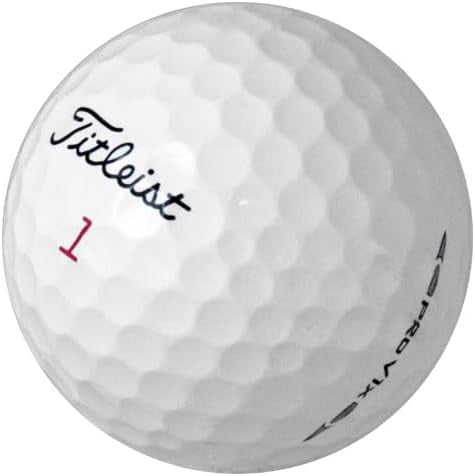 Pre-Owned Titleist Pro V1 Golf Balls Premium Refinished 2015 Year, Mint / AAAAA Condition, 48 Count, by Reload