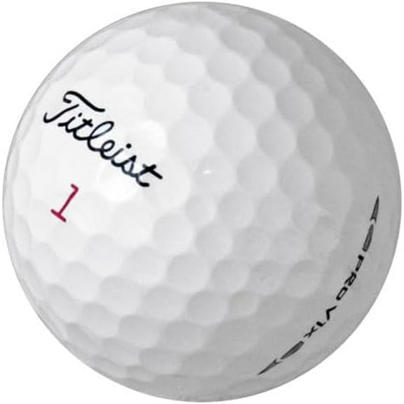 Pre-Owned Titleist Pro V1 Golf Balls Premium Refinished 2015 Year, Mint / AAAAA Condition, 12 Pack