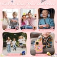 thumbnail image 4 of JoyStone Kids Dinosaur Smart Phone, 2.8" Touchscreen Toddler Learning Play Toy Phone with Dual Camera, Game, Music Player, Learning Toy Christmas Birthday Gifts for 3-9 Year Old , Pink, 4 of 11