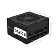 thumbnail image 2 of SilverStone DA850 Gold DA850-G 850 W ATX 80 PLUS GOLD Certified Full Modular Power Supply, 2 of 20