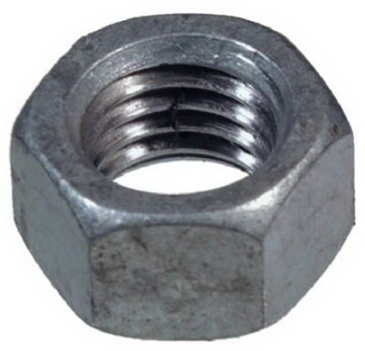 1/4" to 3" Hot Dip Galvanized Steel Hex Nuts HDG Dipped Hex Finished Nuts 