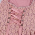 thumbnail image 7 of NMMUED Dirndl Dresses Women 3pcs Oktoberfest Outfits Women October Festival Costume for Women Traditional Oktoberfest Costume Midi Dress, Hot Pink XXL, 7 of 7