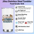 thumbnail image 3 of Inspirational Quotes Tumbler, Motivational Butterfly Gifts for Women Girls Boss Day Birthday Christmas, Encouragement Coffee Mug Stainless Steel Vacuum Insulated Double Wall Travel Cup with Lid，20oz, 3 of 6