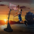 thumbnail image 2 of Outdoor Basketball Hoops Portable Basketball Hoop for Youth Adults & Professional Match,Adjustable Height 8.04 ft to 10.01 ft,44 inch Backboard with Rebound System, Indoor/Outdoor Basketball Goal wit, 2 of 9