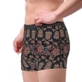 thumbnail image 2 of Uemuo Retro Floral Pattern Men's Boxer Briefs,Trunk Anti-Chafing,Comfortable, Durable, and Stylish Underwear-Large, 2 of 9