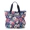 Color 2, variant on Large-capacity lightweight printed shoulder bag, heavy-duty zippered grocery tote, portable storage pouch