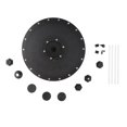 thumbnail image 3 of Bomba de baño solar para pájaros con 7 boquillas, prácticas luces LED de colores, fácil de instalar para acuarios, jardines, patios y piscinas, 3 of 8